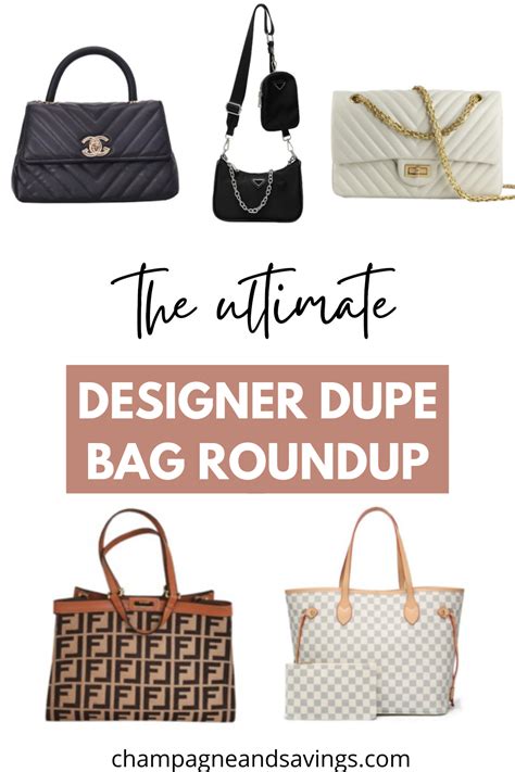 designer inspired dupe handbags.